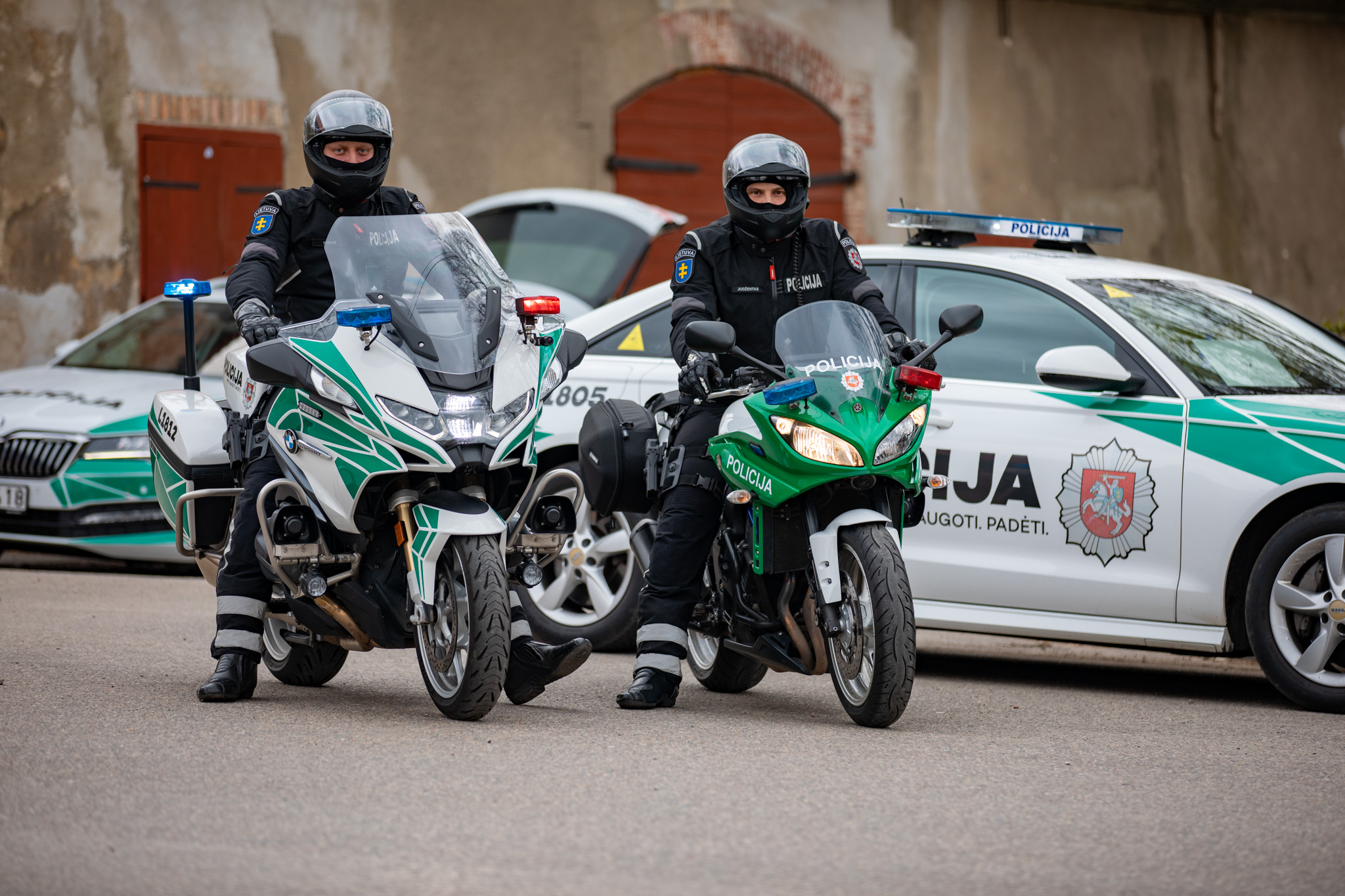 Policija motociklai